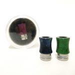 Driptip Stab Wood - SS M3 (gourd style)